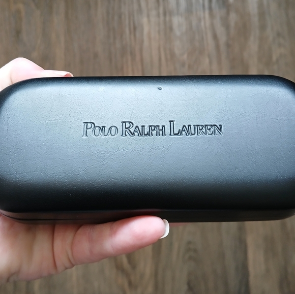Polo Ralph Lauren Black Sunglasses Eyeglasses Case. - Picture 1 of 12